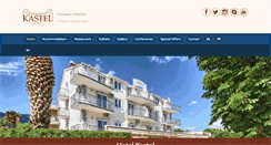 Desktop Screenshot of hotel-kastel.hr